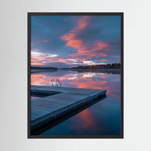 När himlen vaknar – Ljusnedalssjön, Härjedalen | Fine Art Print