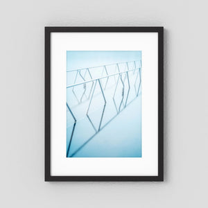 Linjer i stillhet - Sisjön, Mölndal | Fine Art Print