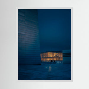 Blå timmen - Operahuset i Oslo | Fine Art Print