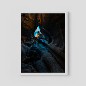 Munkkyrkan – Ljuset bortom klipporna | Fine Art Print