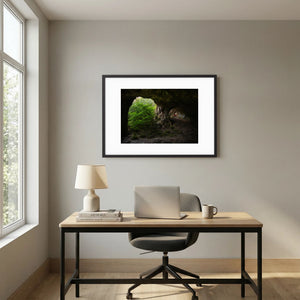Ljuset i berget - Högsbo pegmatitbrott | Fine Art Print