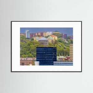 Göteborgs landmärken från Järntorget till Guldheden | Fine Art Print