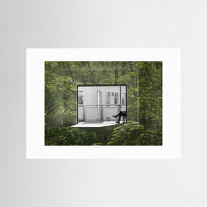 Mellan verkligheter – Kvarnbyn möter Strömparken, Mölndal | Fine Art Print