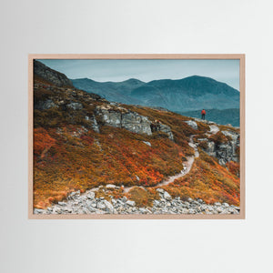 Liten i det stora - Hemsedal, Norge | Fine Art Print