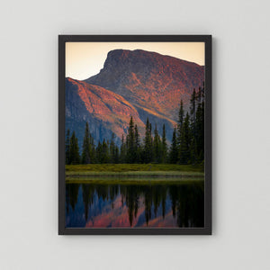 Sista ljuset vid Gørrtjerne | Hemsedal, Norge | Fine Art Print