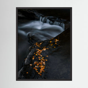 Höstens stilla rörelse - Ljusnan, Bruksvallarna | Fine Art Print