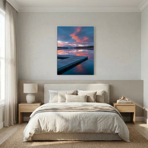 När himlen vaknar – Ljusnedalssjön, Härjedalen | Canvas