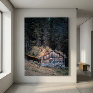 Vid skogens kant | Steget, Hemsedal | Canvas