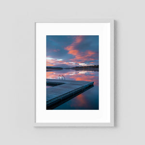 När himlen vaknar – Ljusnedalssjön, Härjedalen | Fine Art Print