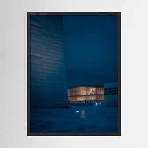 Blå timmen - Operahuset i Oslo | Fine Art Print