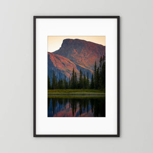 Sista ljuset vid Gørrtjerne | Hemsedal, Norge | Fine Art Print