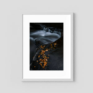 Höstens stilla rörelse - Ljusnan, Bruksvallarna | Fine Art Print