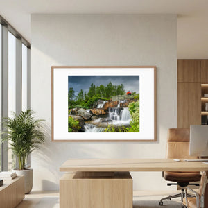 Innan regnet | Sputrefossen, Norge | Fine Art Print