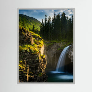 Rjukandefossen i kvällsljus | Hemsedal, Norge | Fine Art Print