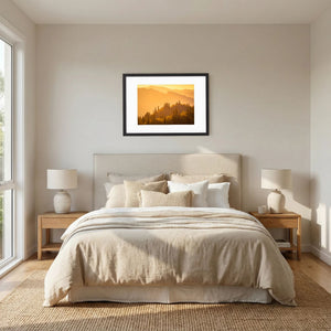 Gyllene kvällsljus - Hemsedal, Norge | Fine Art Print