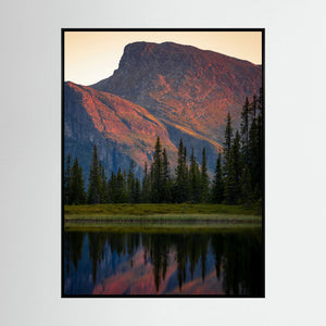 Sista ljuset vid Gørrtjerne | Hemsedal, Norge | Canvas