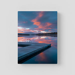 När himlen vaknar – Ljusnedalssjön, Härjedalen | Canvas
