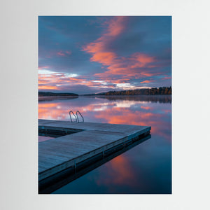 När himlen vaknar – Ljusnedalssjön, Härjedalen | Fine Art Print