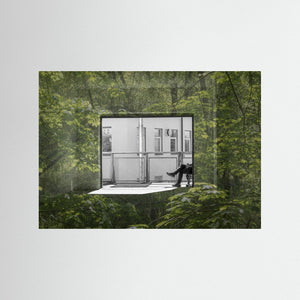 Mellan verkligheter – Kvarnbyn möter Strömparken, Mölndal | Fine Art Print