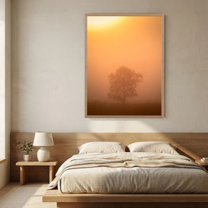 Ensam i morgondimman – Hemsedal, Norge | Fine Art Print