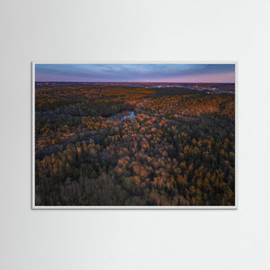 Änggårdsbergen i kvällsljus | Fine Art Print Göteborg