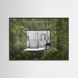 Mellan verkligheter – Kvarnbyn möter Strömparken, Mölndal | Fine Art Print