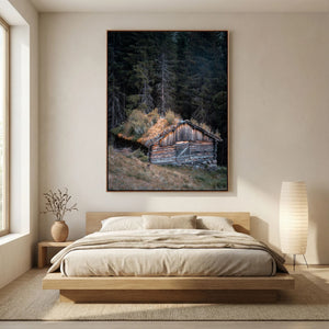 Vid skogens kant | Steget, Hemsedal | Canvas