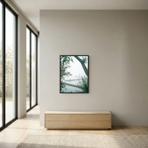 Stillhet i dimman - Stensjön, Mölndal | Fine Art Print