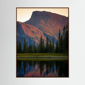 Sista ljuset vid Gørrtjerne | Hemsedal, Norge | Canvas