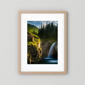 Rjukandefossen i kvällsljus | Hemsedal, Norge | Fine Art Print