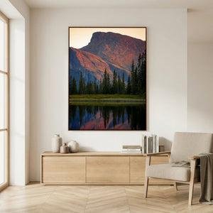 Sista ljuset vid Gørrtjerne | Hemsedal, Norge | Canvas