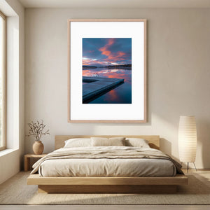 När himlen vaknar – Ljusnedalssjön, Härjedalen | Fine Art Print