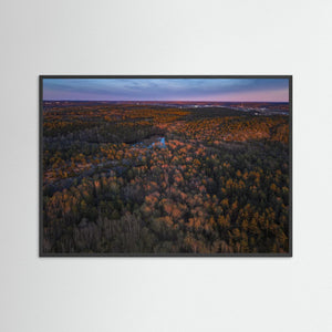 Änggårdsbergen i kvällsljus | Fine Art Print Göteborg