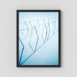 Linjer i stillhet - Sisjön, Mölndal | Fine Art Print