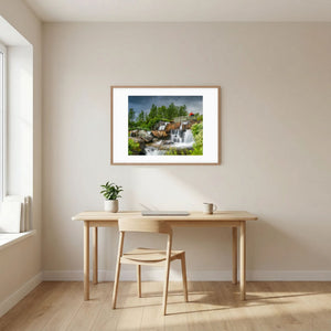 Innan regnet | Sputrefossen, Norge | Fine Art Print