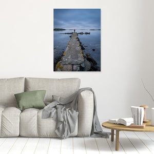 Vid bryggans slut i Brottkärr | Canvas från Göteborg