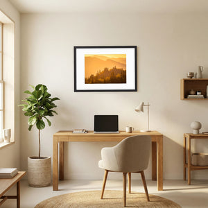 Gyllene kvällsljus - Hemsedal, Norge | Fine Art Print