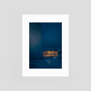 Blå timmen - Operahuset i Oslo | Fine Art Print