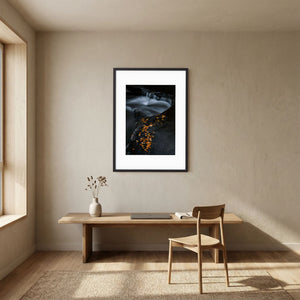 Höstens stilla rörelse - Ljusnan, Bruksvallarna | Fine Art Print