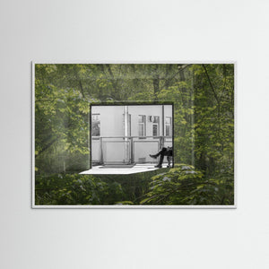 Mellan verkligheter – Kvarnbyn möter Strömparken, Mölndal | Fine Art Print