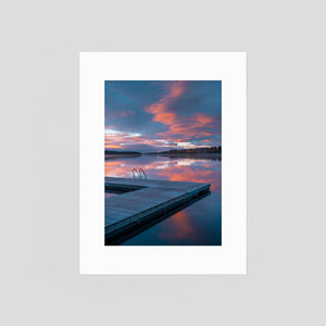 När himlen vaknar – Ljusnedalssjön, Härjedalen | Fine Art Print