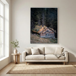 Vid skogens kant | Steget, Hemsedal | Canvas