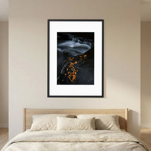 Höstens stilla rörelse - Ljusnan, Bruksvallarna | Fine Art Print