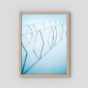 Linjer i stillhet - Sisjön, Mölndal | Fine Art Print