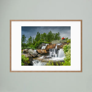 Innan regnet | Sputrefossen, Norge | Fine Art Print