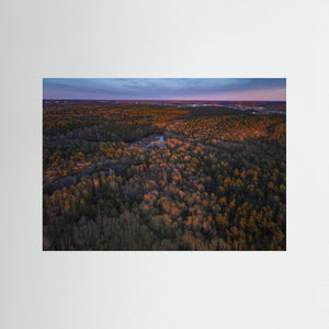 Änggårdsbergen i kvällsljus | Fine Art Print Göteborg