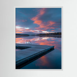 När himlen vaknar – Ljusnedalssjön, Härjedalen | Fine Art Print