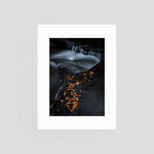 Höstens stilla rörelse - Ljusnan, Bruksvallarna | Fine Art Print