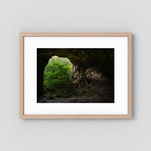 Ljuset i berget - Högsbo pegmatitbrott | Fine Art Print