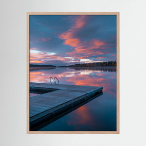 När himlen vaknar – Ljusnedalssjön, Härjedalen | Fine Art Print
